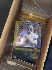 1998 Pinnacle Mint Collection Lasting Impressions Troy Aikman #8 HOF