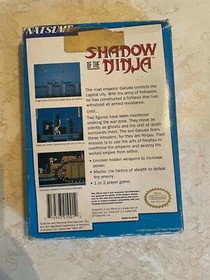 Shadow of the Ninja (Nintendo Entertainment System, 1991) NES In Box TESTED