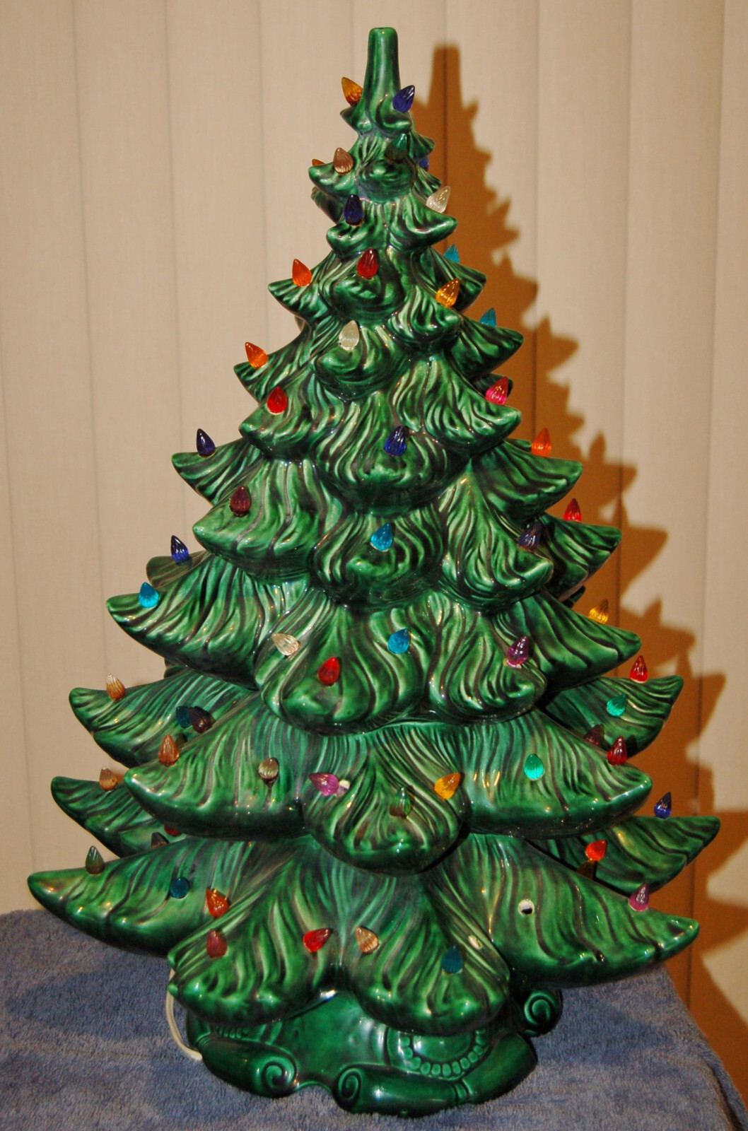 Vintage 22 inch 1970's Ceramic Christmas Tree TAD 1973 eBay