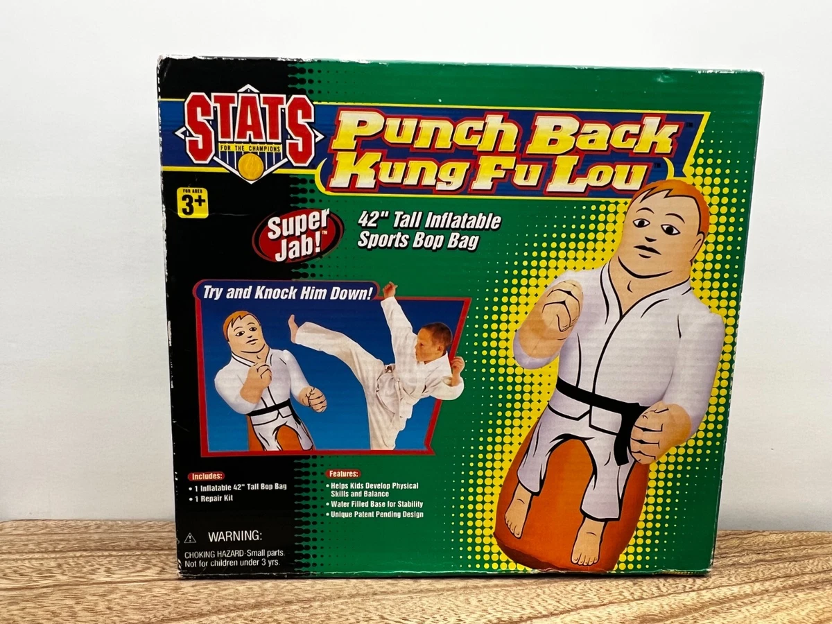 Vintage 1994 Toys R Us Punch Back Kung FU Lou Inflatable sports bop bag New  | eBay