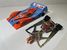 384E GULF 1/24 Mid America Brushless LMP RTR Slot Car 4500Kv PARMA Motor
