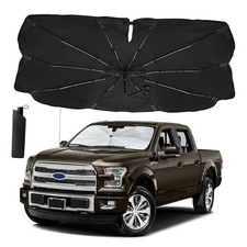 Umbrella Windshield Sun Shade for Car  Foldable UV Blocker Front Large