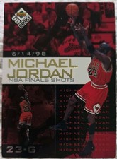 1998-99 Upper Deck UD Choice Preview - Michael Jordan Nba Finals Shots...