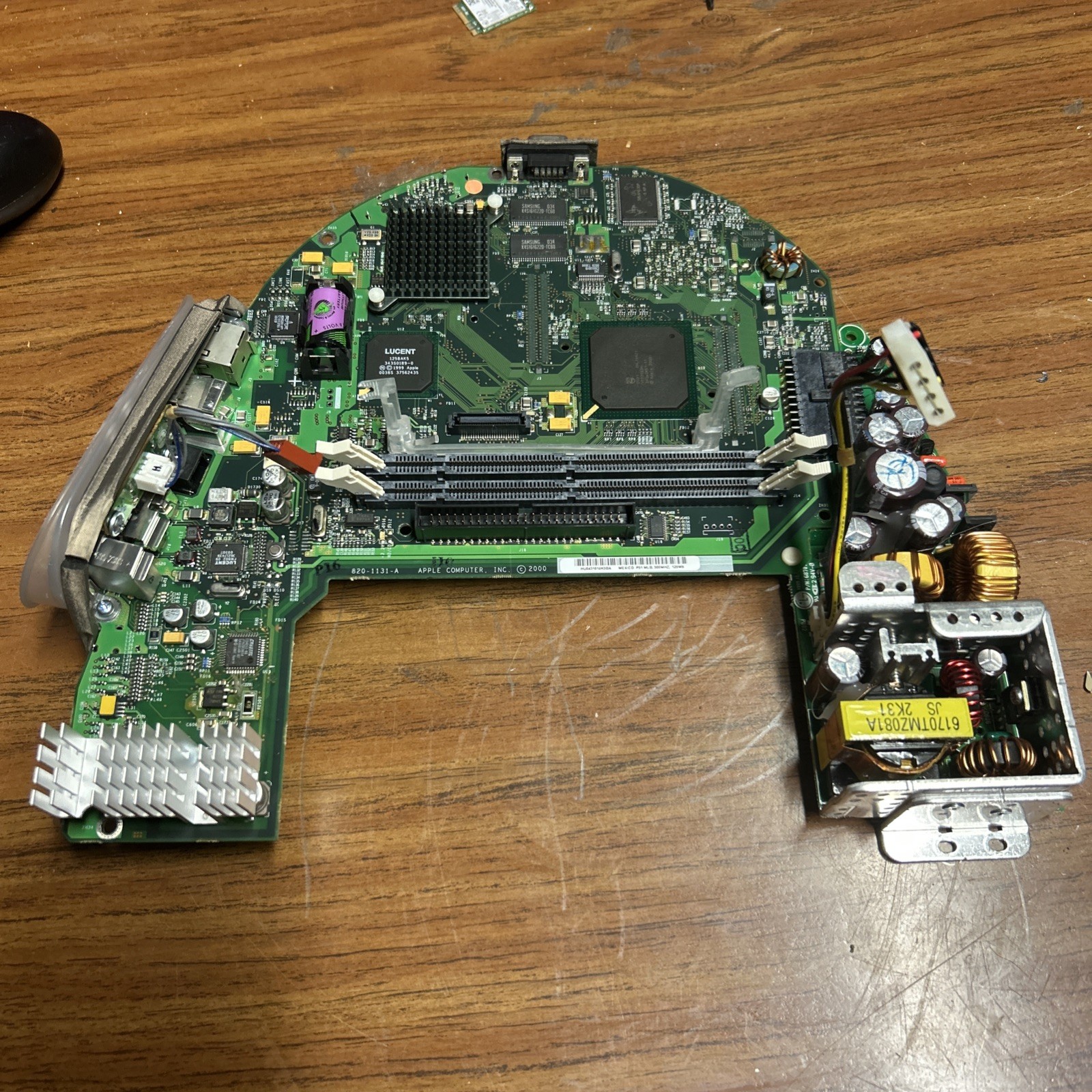Apple G3 iMac 400 mhz Logic/Motherboard & Power Supply 820-1131-A Tested Working