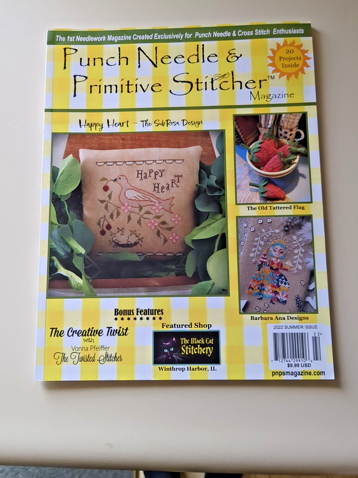(3) PUNCH NEEDLE & PRIMITIVE STITCHER MAGAZINES All 3 Brand New | eBay