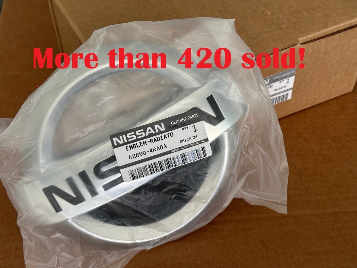 NEW OEM 2016-2019 NISSAN MAXIMA FRONT GRILLE EMBLEM W/O FRONT