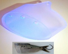 ANGL SURE SPIN HERR.HELMET(3)CLEAR UV SM (Fits 4"-5"Bait Fish Hook Sizes 1/0-2/0