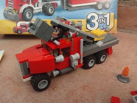 LEGO CREATOR 31005-CARRIER TRUCK-INCOMPLETE-BOX+NOTS