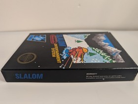 Slalom - Nintendo NES, Complete In Box, 5 Screw, Hang Tab, Authentic OEM, VG