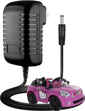 Power Cord Charger Plug for 6V Hello Kitty Ride On Battery Car AC Adapter