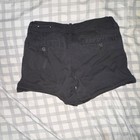 American Eagle Outfitters Mid Rise Black Chino Shorts Women’s 4 Cotton Twill — photo 3