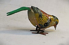 Vintage Pre War Japan Wind Up Bird