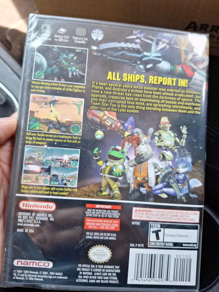 Star Fox Assault Nintendo Gamecube Brand New Factory Sealed Game - Image 2 of 4