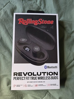 Rolling Stone Revolution Perfect Fit True Wireless Buds Bluetooth Black