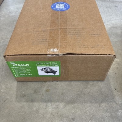 New Box of 150 Pegasus Ground Lug PSR-LUG (15 Boxes Of 10)