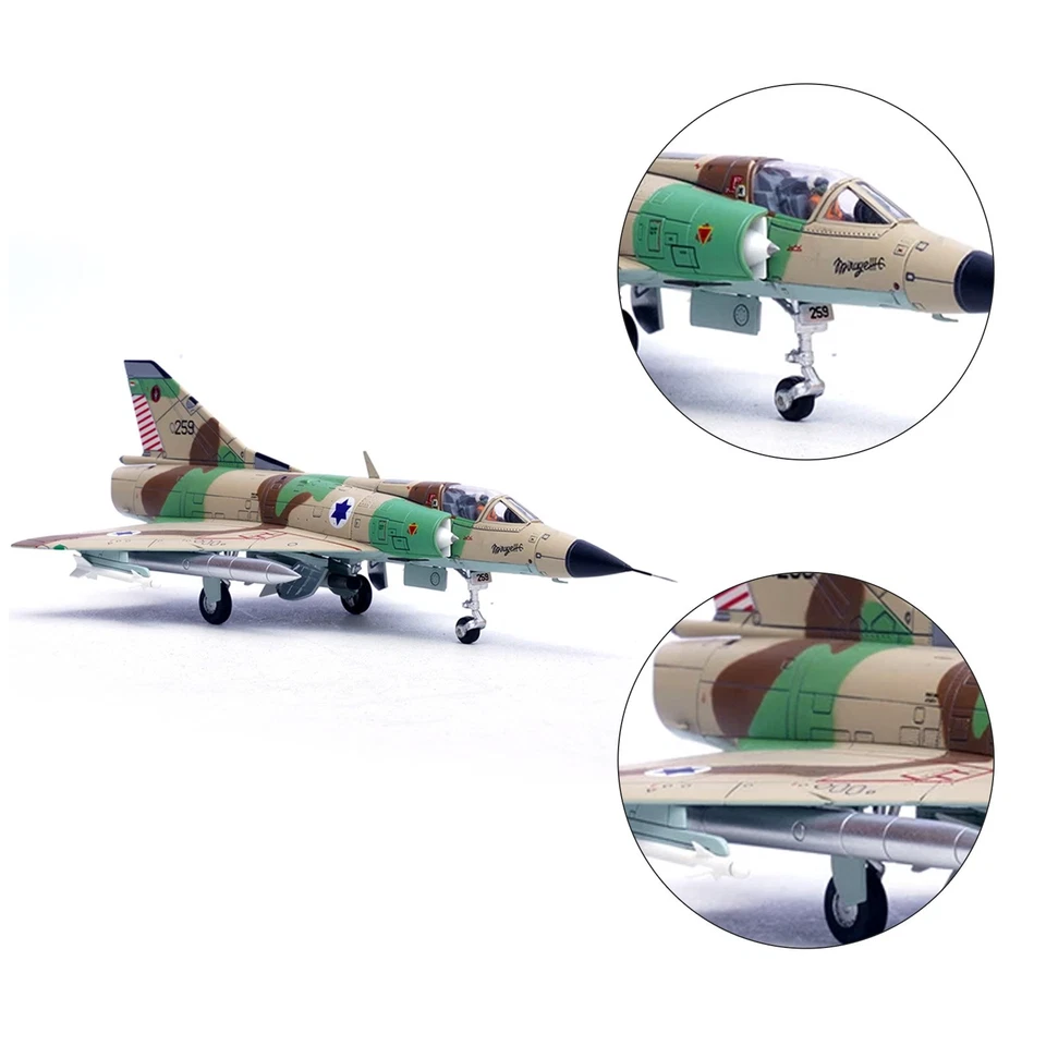 PANZERKAMPF 1/72 Air Force Mirage IllCJ 14648PE NO.259 Finished Model - Image 4 of 4