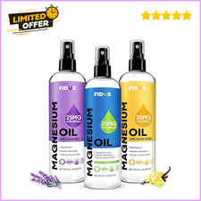 100 Pure Magnesium Oil Spray 8 fl oz - Quick Absorbing Muscle  Joint Relief