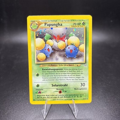 German Neo Revelation Jumpluff “Papungha” Holo 9/64 Pokémon TCG