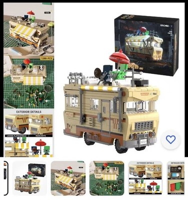 1288PCS Apocalypse RV Building Blocks Toy Set for Kids & Adults