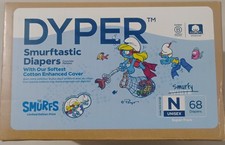The Smurfs Limited Edition Print Dyper Smurftastic Size Newborn 68 Count Super