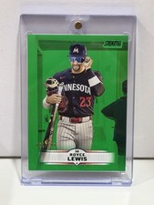 Topps 2024 Stadium Club Royce Lewis Green Foil #113 59/199 Minnesota Twins Card