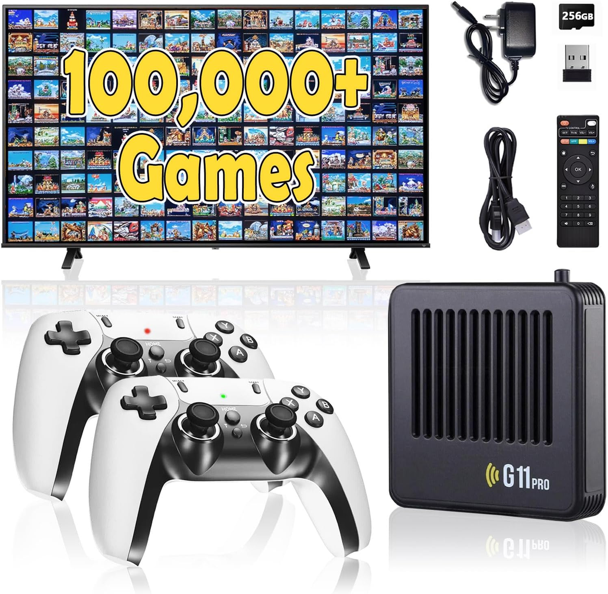 All8Bit G11 Pro Game Box HDMI Classic Video Games Console 60