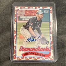 2024 Topps Japan rookie Koi Fish autograph auto Jordan Lawlar /25 Diamondbacks