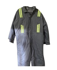Tough Tech Flame Resistant Insulated Coveralls Hi Vis Striping 3XL