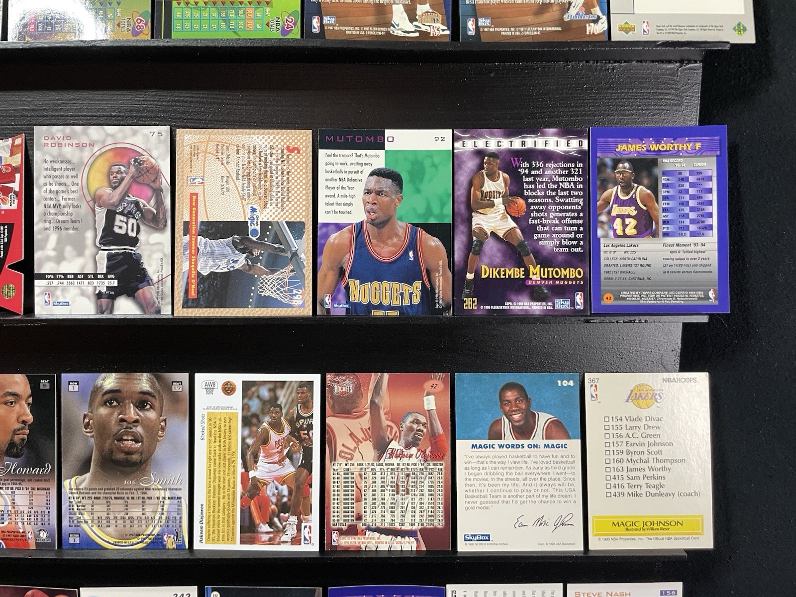 1990s Refractor/ Insert/ Parallel 60-Card Basketball Lot Die-Cut HOF Jordan view 10
