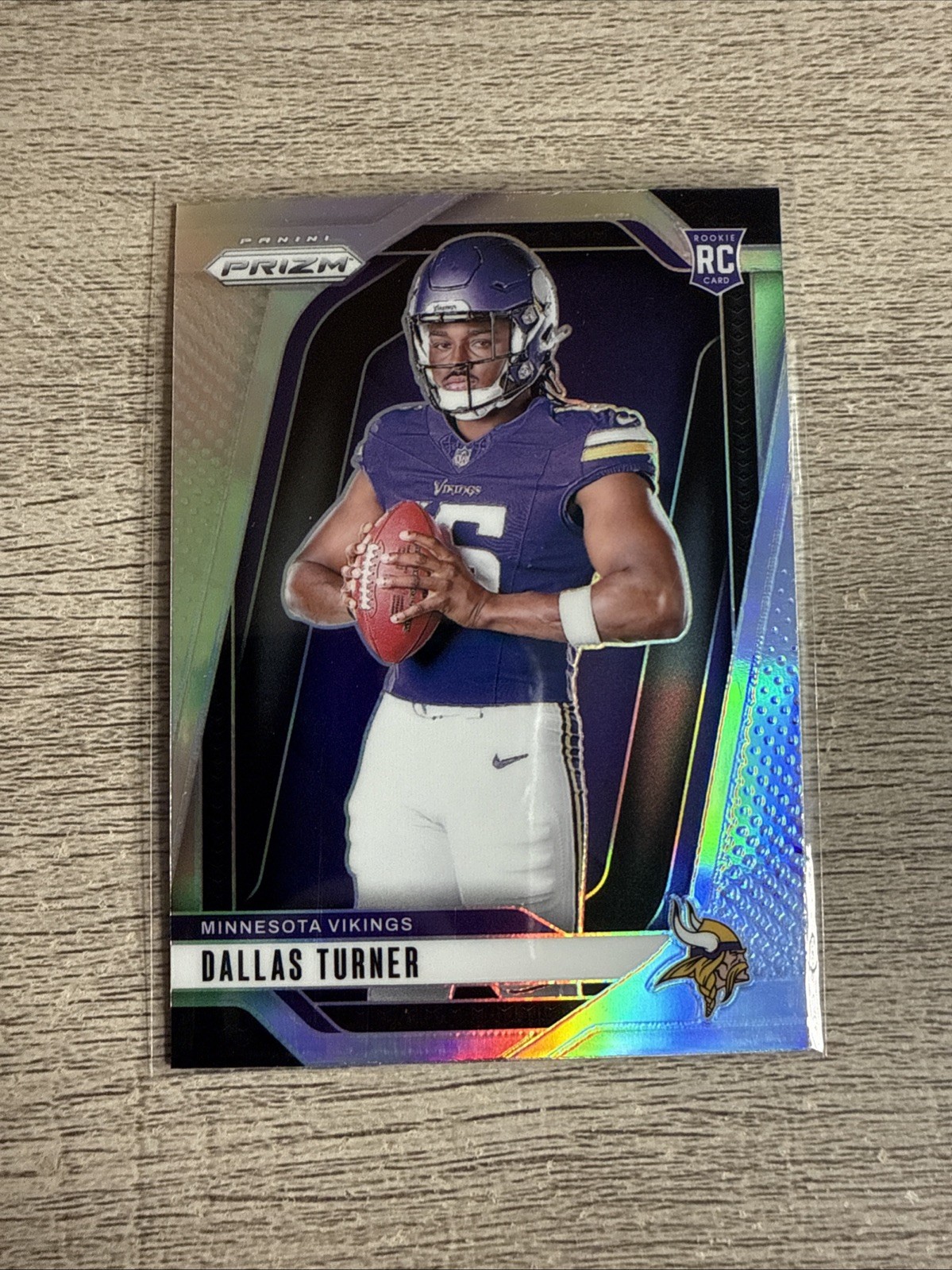 2024 Panini Prizm - Rookie Image Variation - Dallas Turner #11 Silver Prizm
