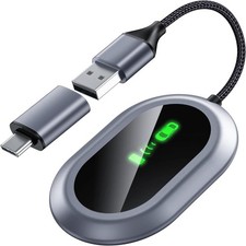 Wireless CarPlay Adapter - Converts Wired to Wireless CarPlay in 5 Seconds, Plug