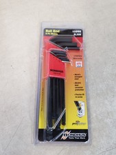 Bondhus 10999 Set of 9 Balldriver L-wrenches, ProGuard Finish, sizes 1.5-10mm