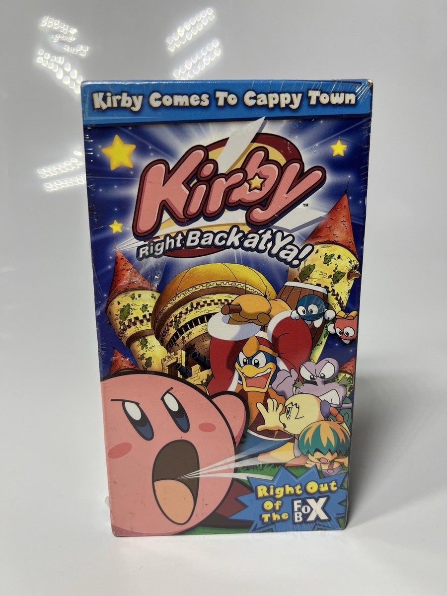 Kirby Right Back At Ya! - Kirby Comes to Cappytown VHS RARE Foxbox