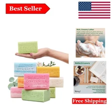 Australian Organic Shea Butter Gift Set: 8 Long-Lasting, Scented Triple Mille...