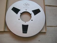 AGFA  ALUSPULE   26,5cm   seltene Spule  mit BAND   in Karton