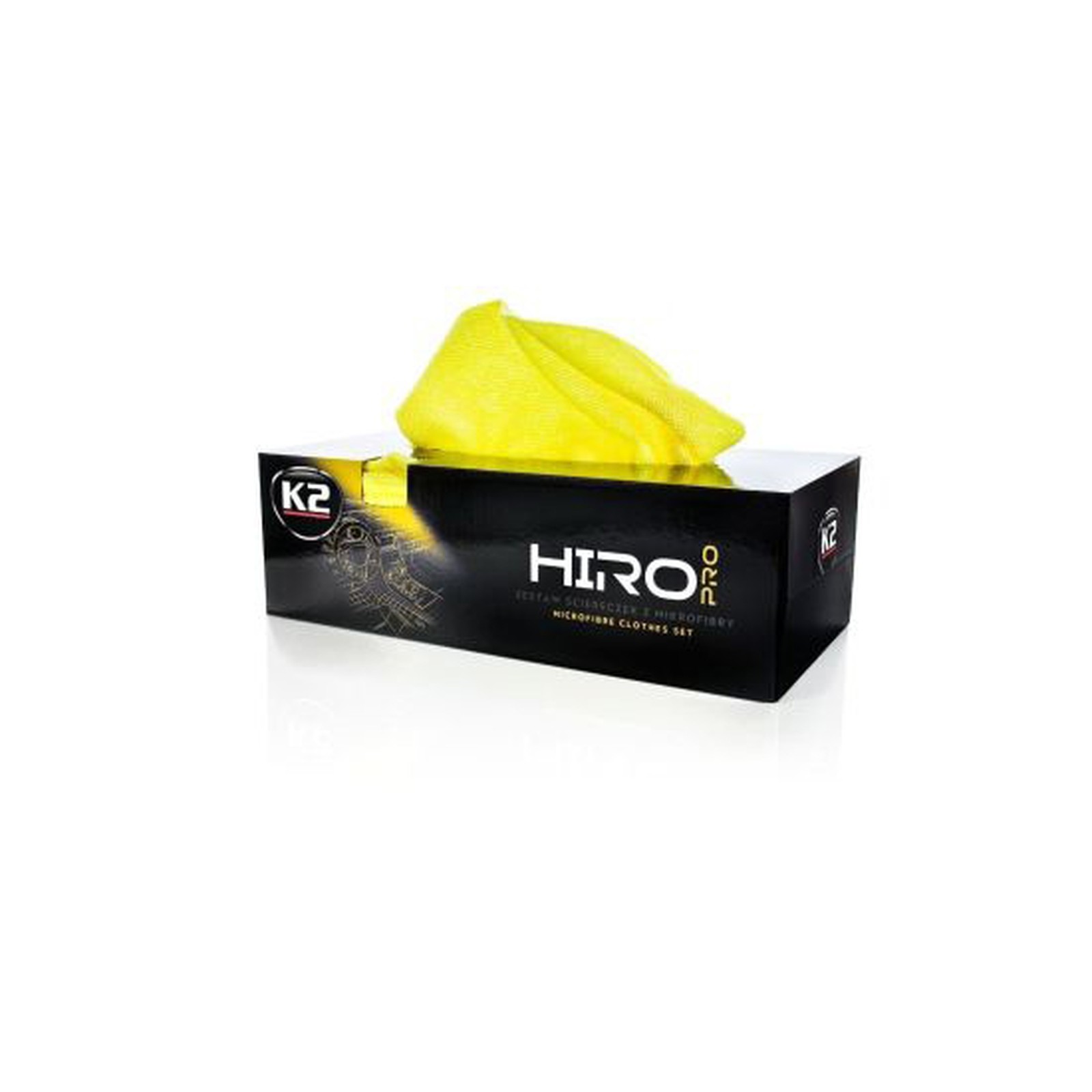 K2 Hiro Pro Microfibre Cloth - D5100 Box of 30 - Interior and Exterior Cleaning