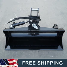 39in Hydraulic Tilt Bucket for Mini Excavator Attachment with Hose Pins 1000mm