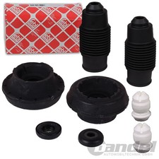 2xFEBI DOMLAGER+PROTECTION KIT VORNE VORDERACHSE für VW SHARAN FORD GALAXY WGR