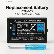 Brand New CTR-003 Battery For Nintendo 2DS, 3DS & 2DS XL Switch Pro Controller