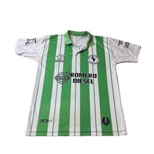VTG Club Deportivo Valentin Soccer Jersey Walon Adult M Peru Striped Green White