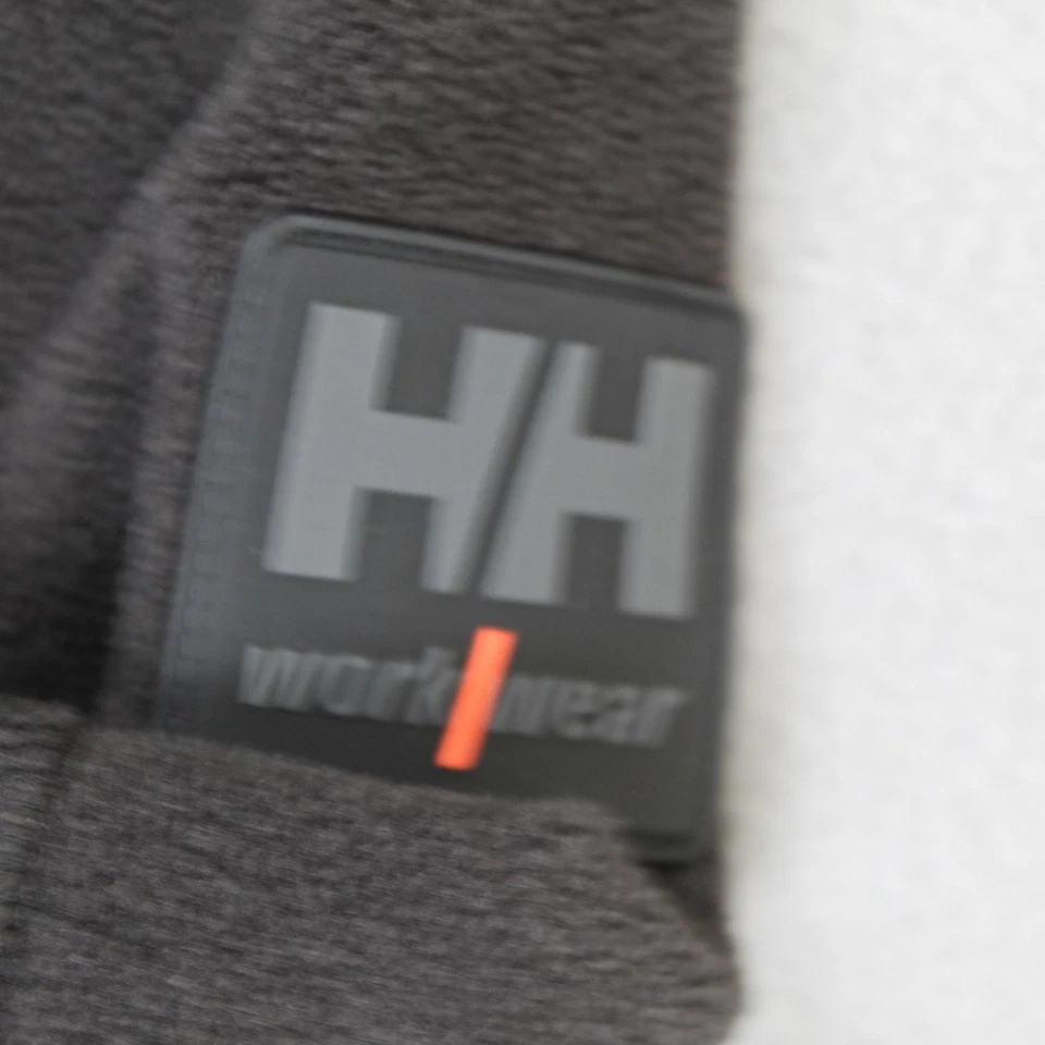 Helly Hansen Jacket Mens Medium Black Polartec Fleece Full Zip Pockets Work Wear - Image 3 of 4