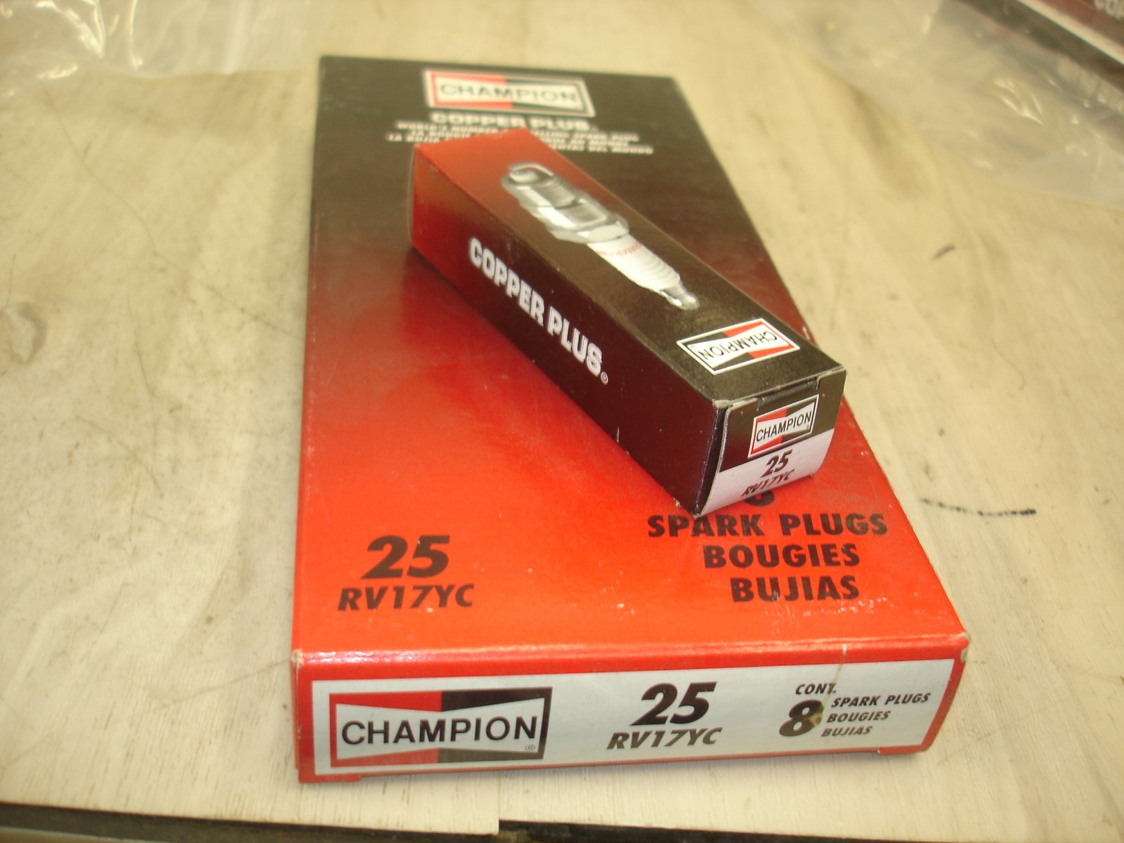 Champion RV17YC 25 Copper Plus Spark Plug QTY 9