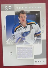 2000-01 SP Game Used Edition - Tools of the Game Al MacInnis #AM (MEM)