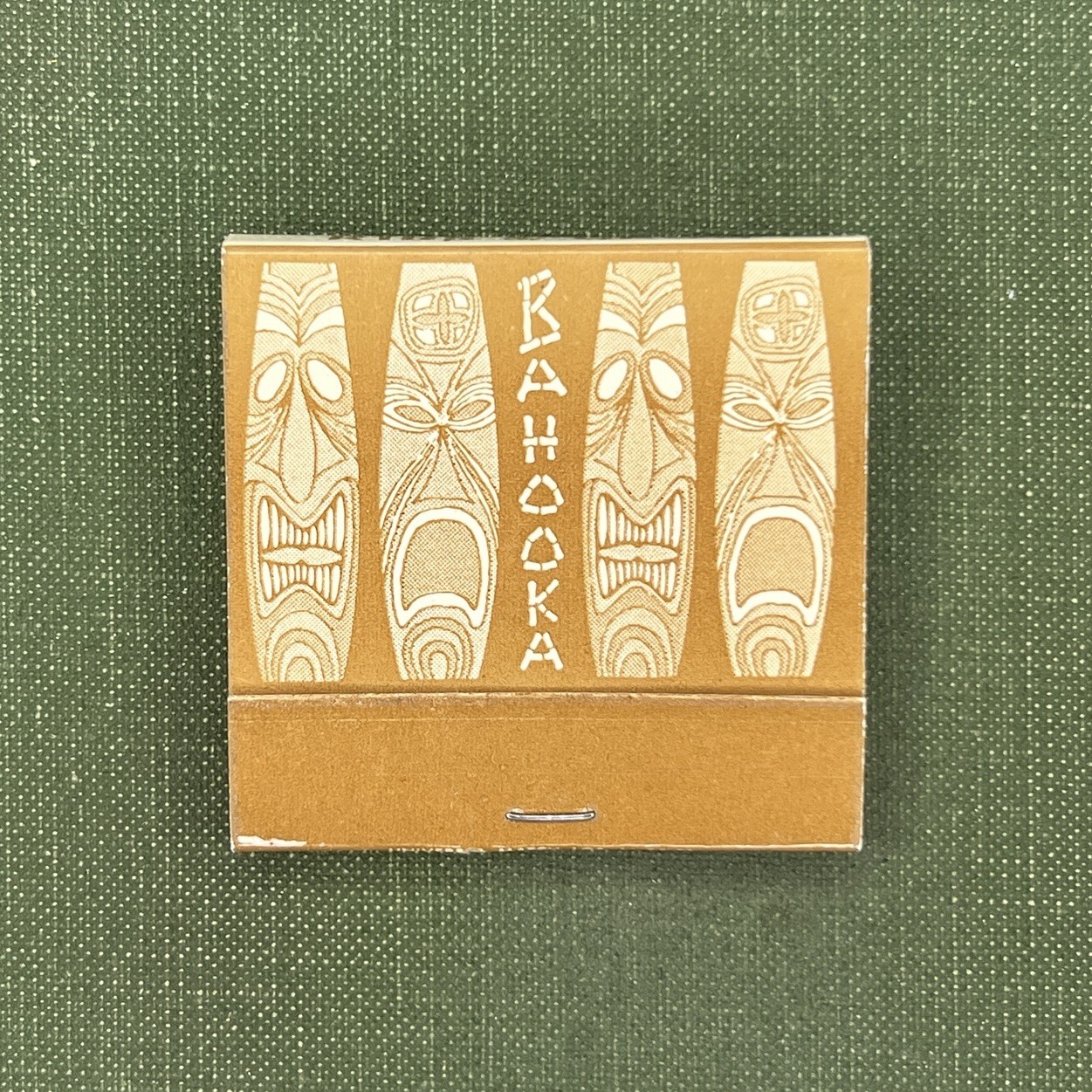 Bahooka Ribs & Grog West Covina California Rare Vintage Matchbook Unstruck