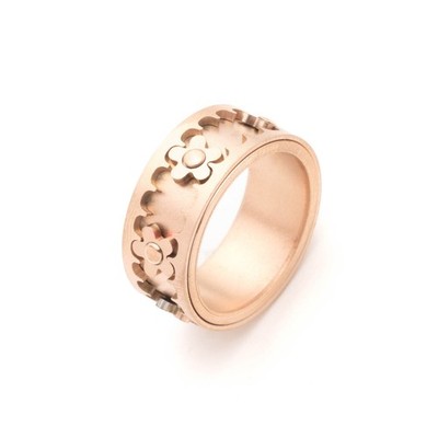 Kinekt Design - Spinning Flower Ring -  ''Rachel Ring'' - ROSE GOLD - Brand New