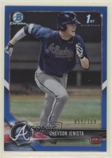2018 Bowman Draft Chrome Blue Refractor 56/150 Greyson Jenista #BDC-31 7i2