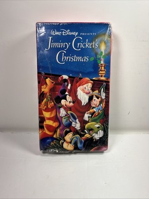 Walt Disney Presents Jiminy Cricket's Christmas VHS Tape for sale