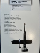 Philips Sonicare DiamondClean Smart 9400 Sonic Electric Toothbrush - Black