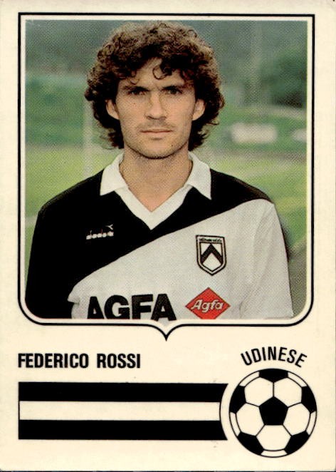Figurina Forza Goal Perfetti 1985/86 # UDINESE/9 Federico Rossi Udinese