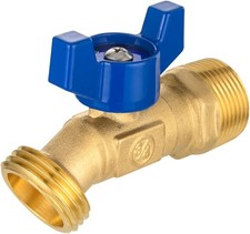 3/4" Male NPT Sillcock Hose Bibb Valve 3/4" Male GHT Connector, 3 Pack